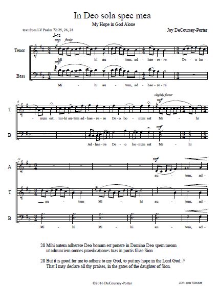 In Deo sola spec mea 041018IDSSM perusal