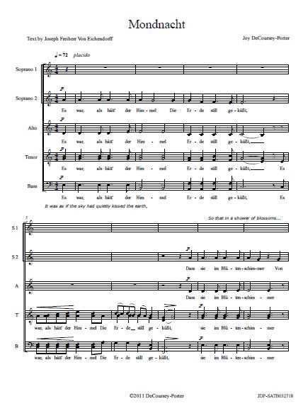 Mondnacht JDP SATB032918M perusal